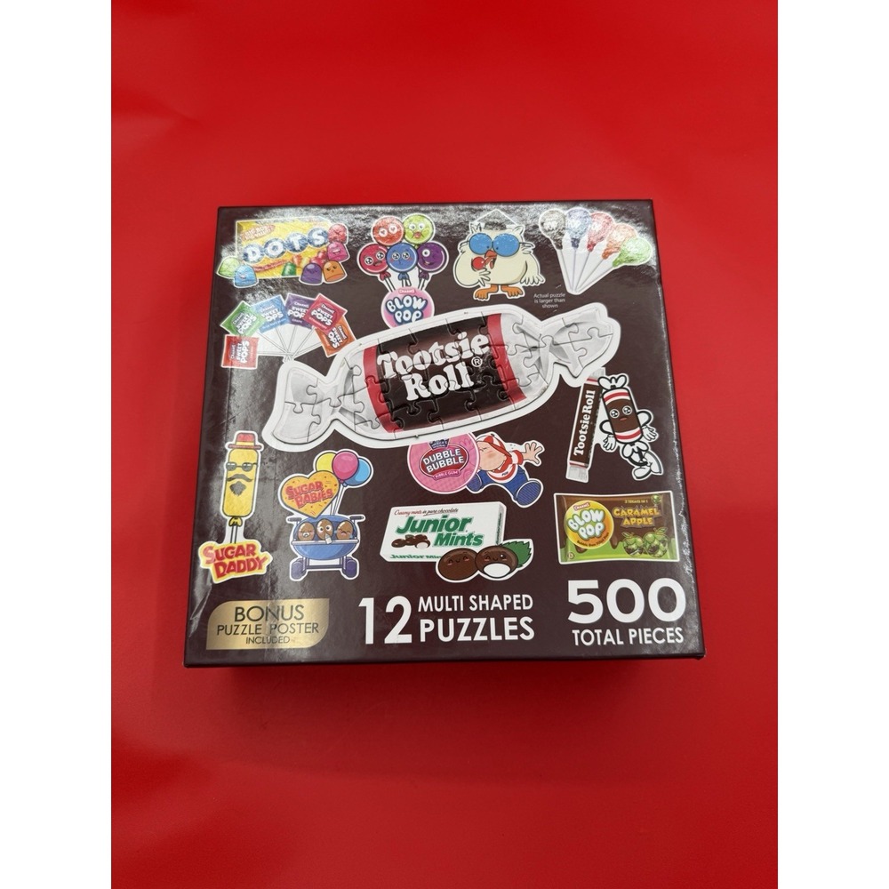 RoseArt Tootsie Roll 500 Piece Jigsaw Puzzle